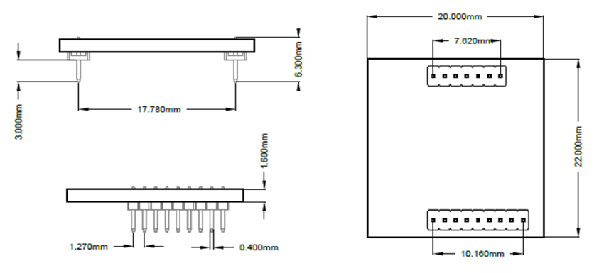 机械图纸 - Bosch BHI385 Shuttle Board 3.0